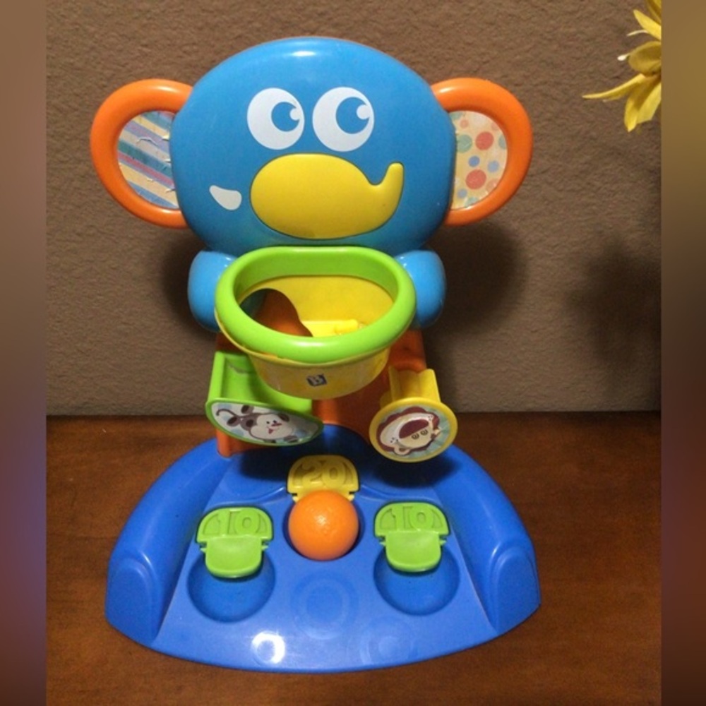Monkey baby basketball
